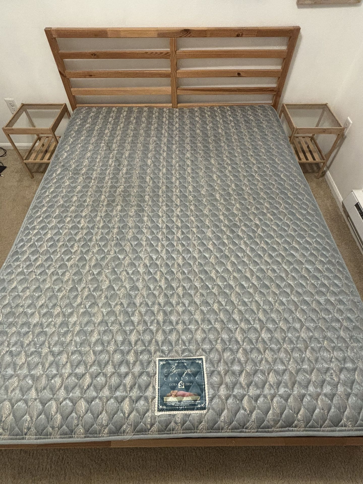 Extra firm queen mattress