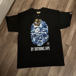 Black Blue Camo Bape Tee