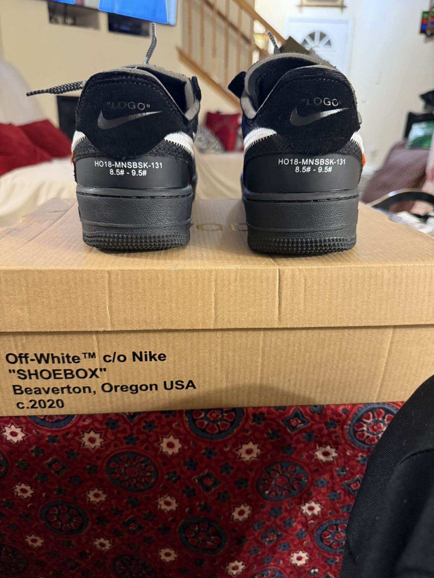 Brand New Nike OFF-WHITE Air Force Ones Men’s Size 8.5