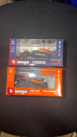 2 Car 🚙 Bburago Oracle RedBull Racing RB19 #1 #11 1/43 Scale Formula 1 F1 Car