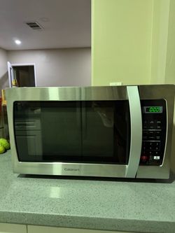 Cuisinart 1.3 cu ft Microwave 1000W, 11 Power Levels, Child Lock, Digital Display