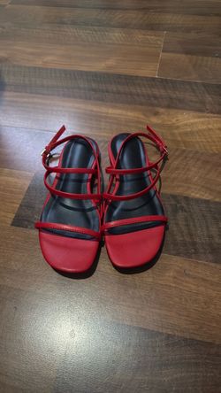 Sandals with straps