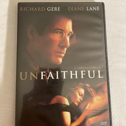 DVD Unfaithful Richard Gere Diane Lane