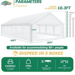Renta De Carpas 12x20 Y 20x30,  Tent For Rent  12 X 20  And 20x30