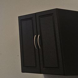 Black Wall Cabinet – $100