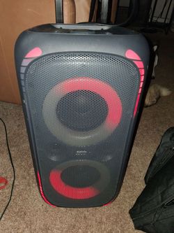 Large Portable Bluetooth Party Speaker with LED Lights