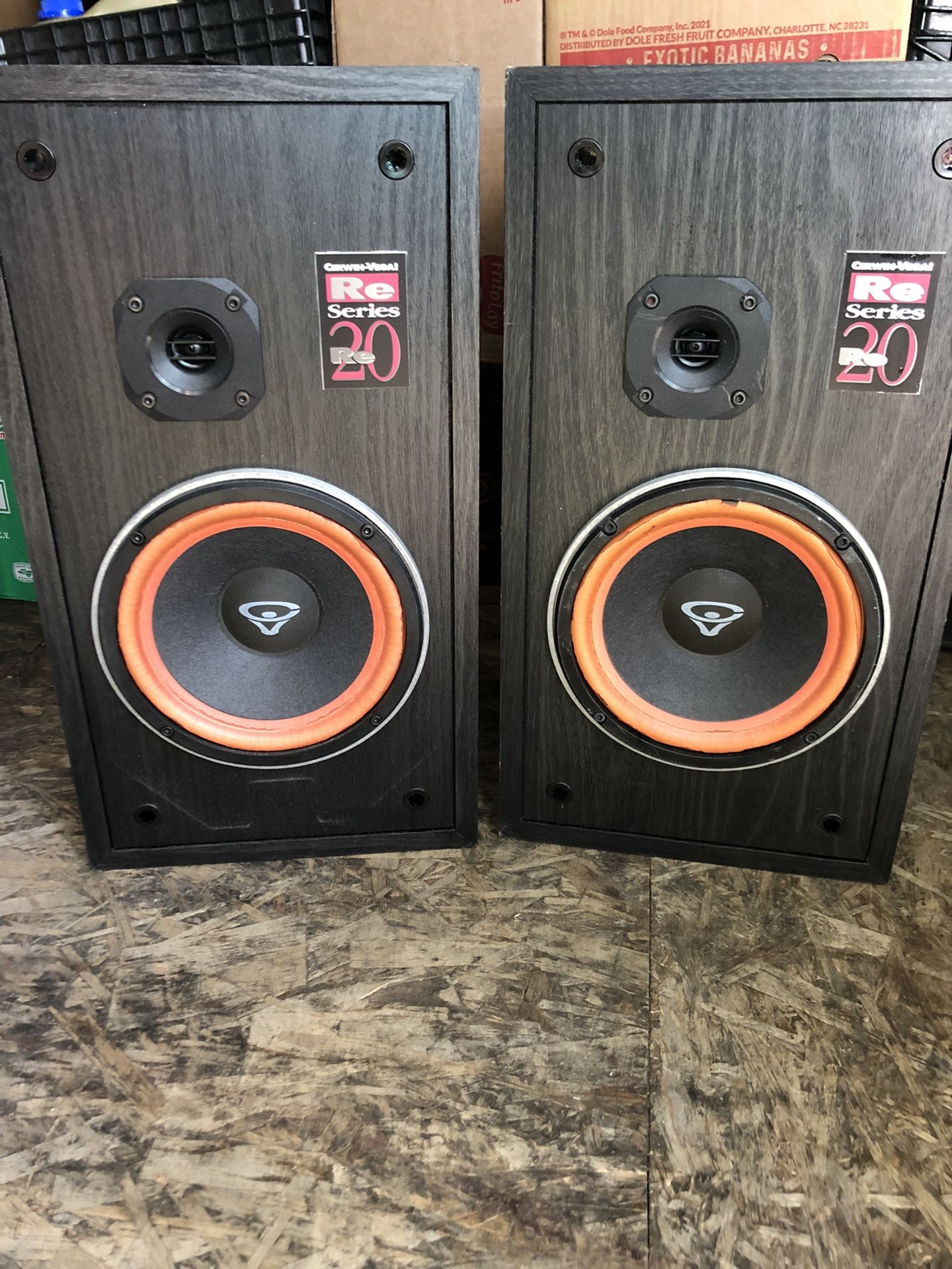 Cerwin vega cheap re series speakers