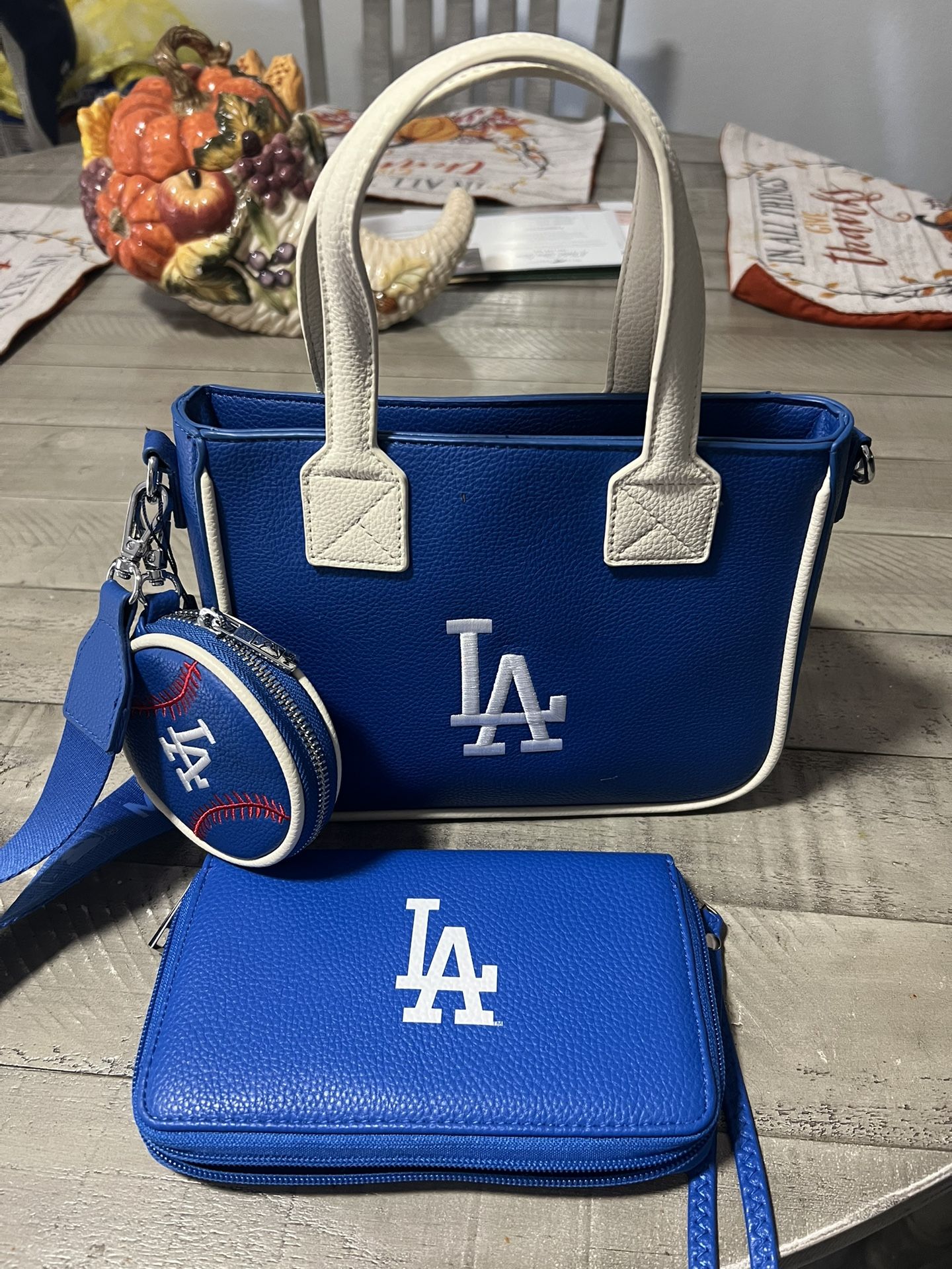 Dodgers Purse With Wallet