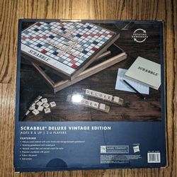 Scrabble Vintage Deluxe Edition