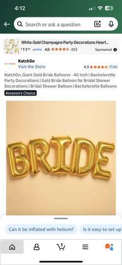 Assorted BRIDE ITEMS 