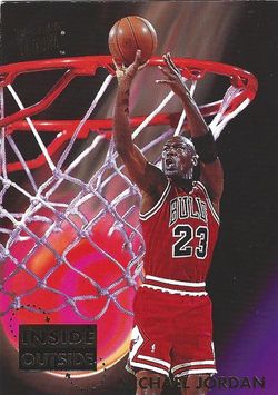 Michael Jordan - 1(contact info removed) Fleer Ultra Inside-Outside #4