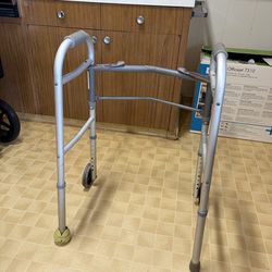 Folding Walker with Wheels – Lightweight & Adjustable