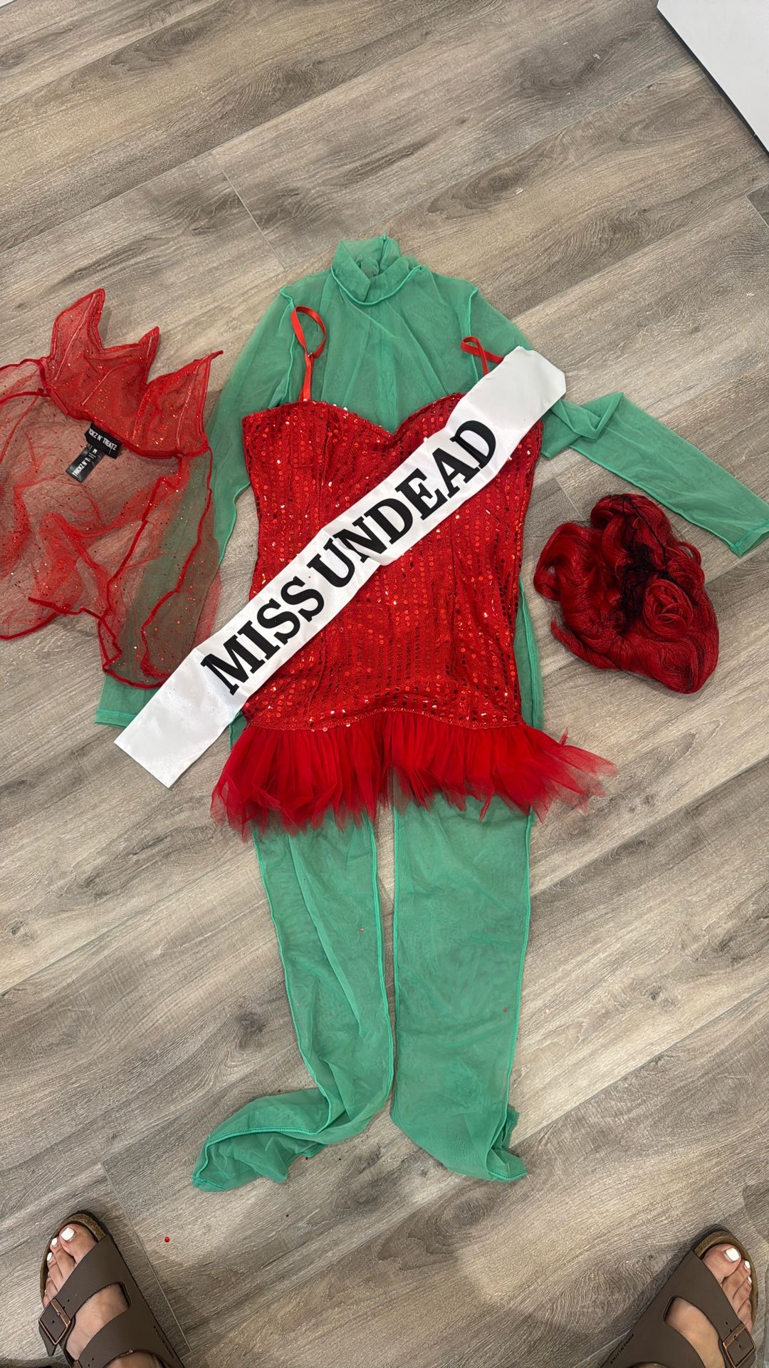 Miss Undead Costume Size M