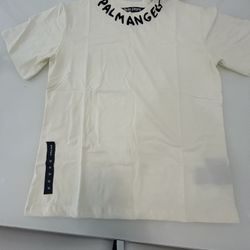 Palm Angels “Miami” Tee – Off White / Black – Authentic – Size M