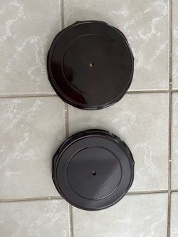 Set of Two brand new plants turntable