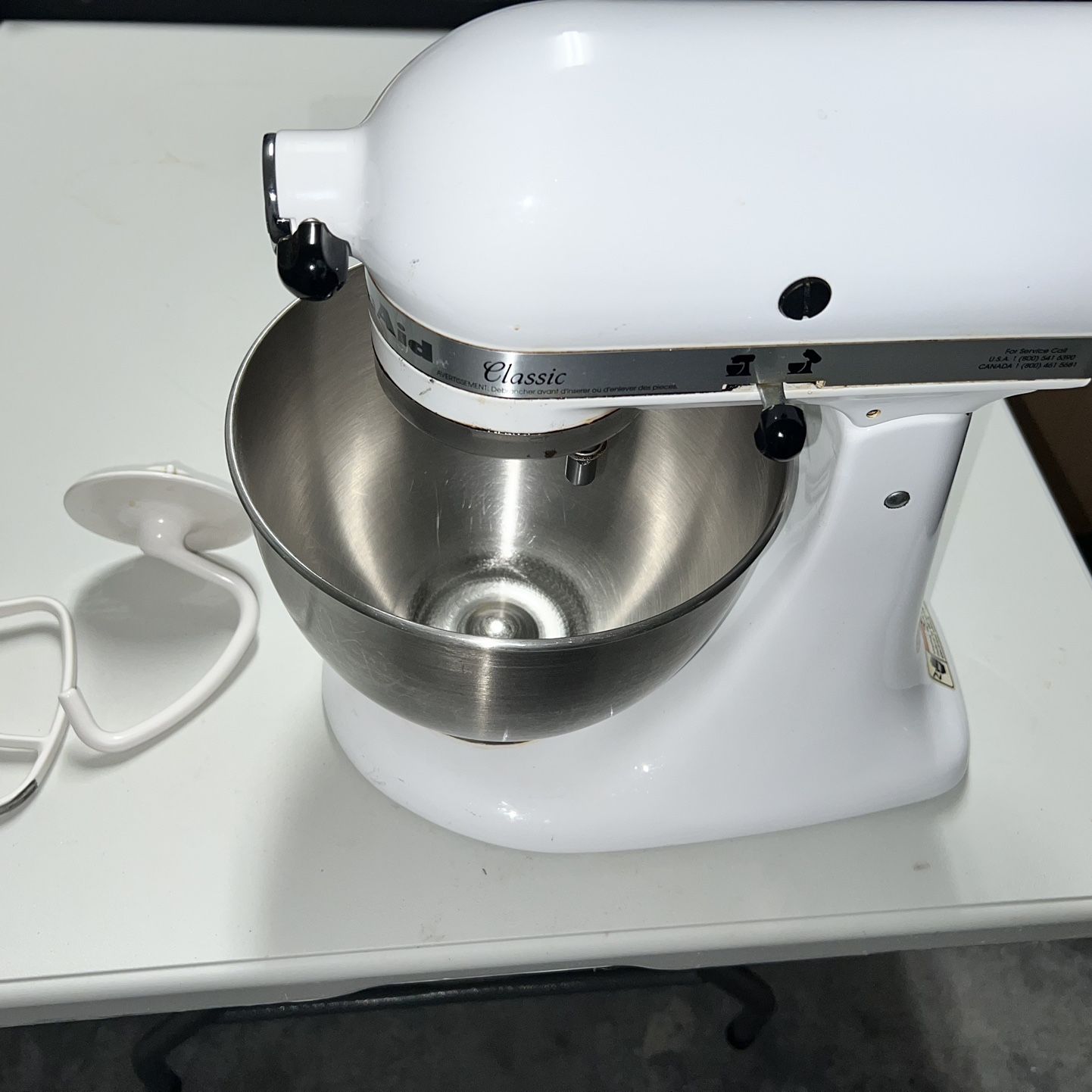 KitchenAid K45SS Classic Stand Mixer For Parts or Repair