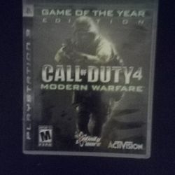 PS3 CALL OF DUTY 4