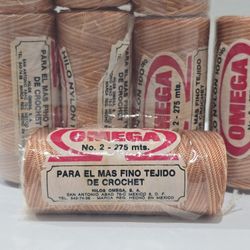 Omega No. 2 - 100% Nylon Thread  - Lot OF 8