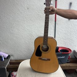 Fender acoustic guitar