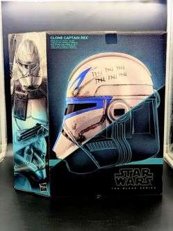Star Wars Captain Rex Electric Helmet
