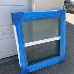 2 New Vinyl Windows
