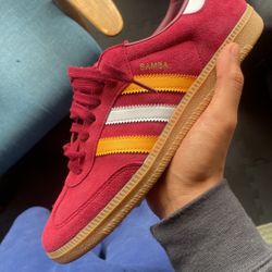 Adidas Samba OG ‘Collegiate Burgundy Yellow’
