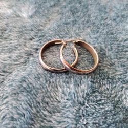 Silver Hoop Earrings