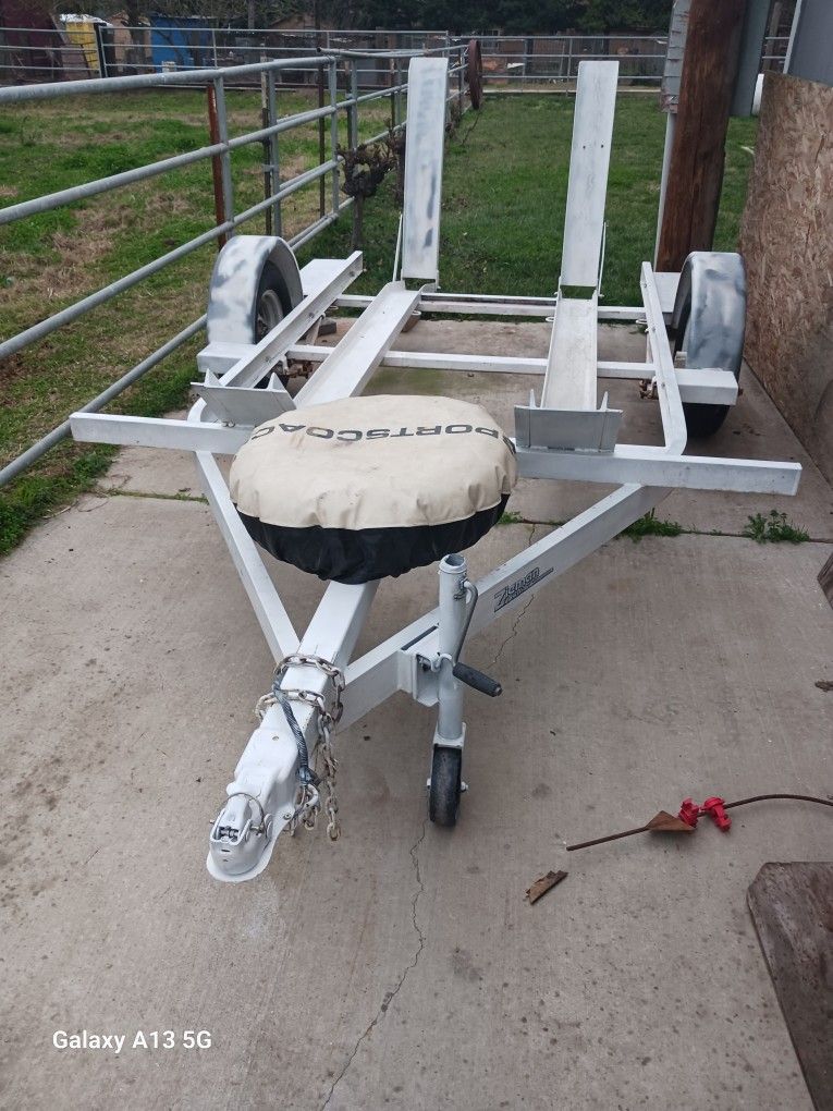 Two Motorcycle Trailer Good Shape