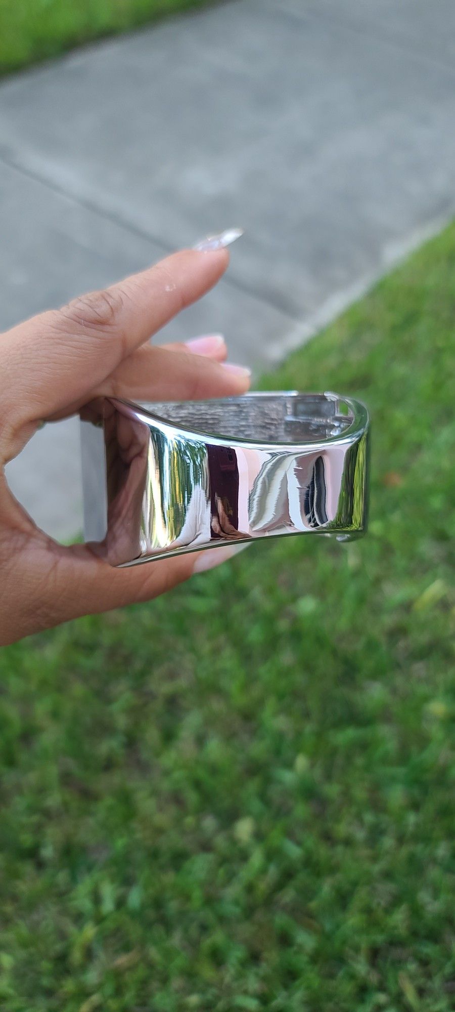 Silver cuff
