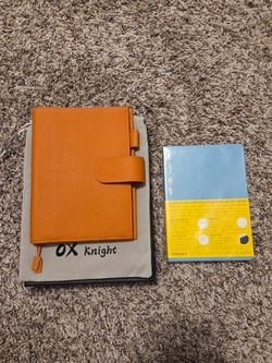 Ox Knight B6 notebook cover and B6 Stalogy 365