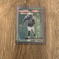 2002 Topps TOTAL Award Winners Marvin Harrison card