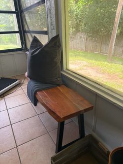 Wooden bench House decor