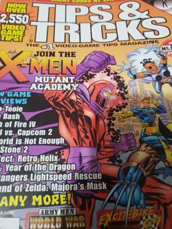 Tips & Tricks.  July 2000 No 65. Featuring Pokemon Trading Card Game For Game Boy  And X-men Many More.  