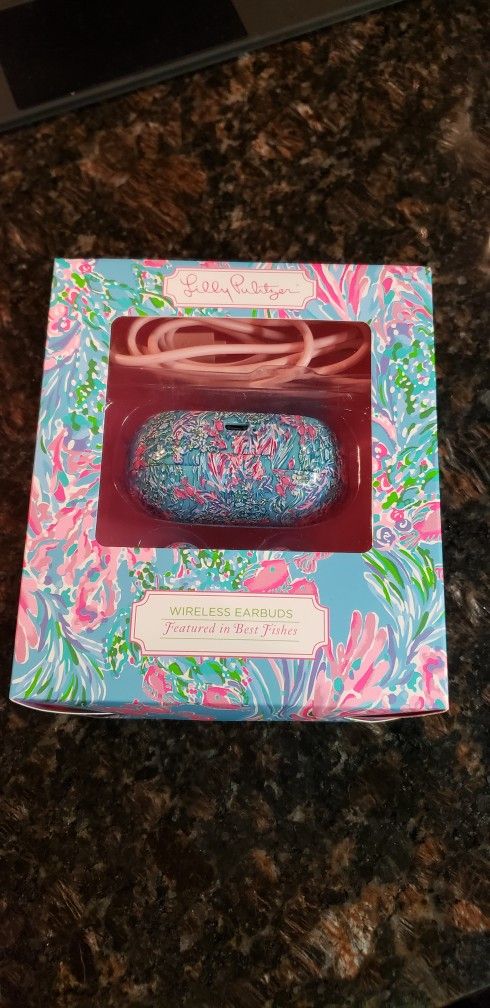 Lily Pulitzer Wireless Earbuds