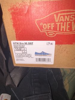 Blue Satoshi Vans