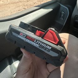 Milwaukee m18 3.0 high output battery