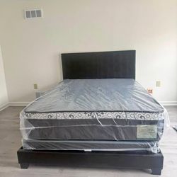 Queen Size 15" DOUBLE-SIDED PILLOW TOP MATTRESS