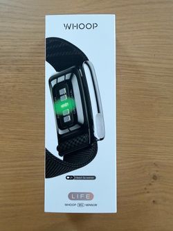 WHOOP Life 12-Month Membership – Premium WHOOP MG Hardware (New/Unused)