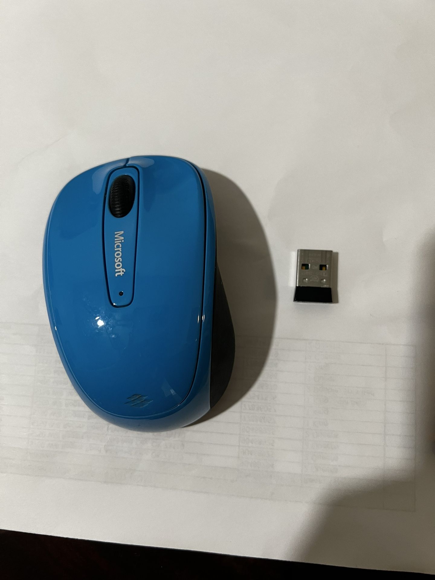 Microsoft Wireless Mouse 3500 Blue