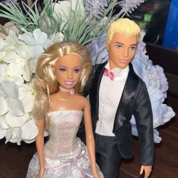 Beautiful Barbie And Ken Dolls 
