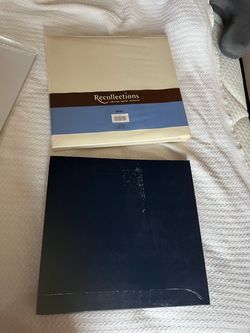 2scrap books and refill sleeves