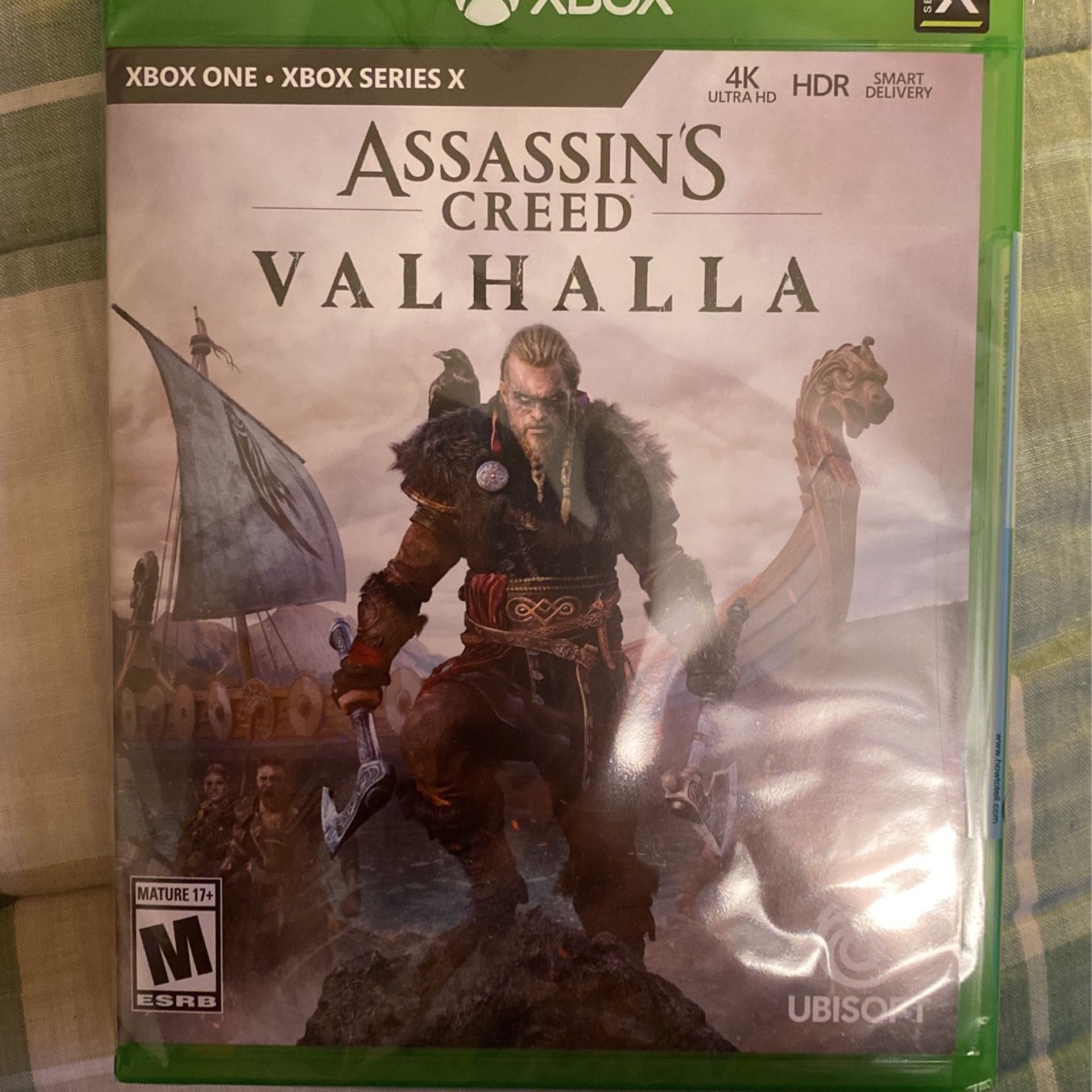 Assassin's Creed Valhalla, Xbox Series X, Series S, Xbox One, NEW and SEALED