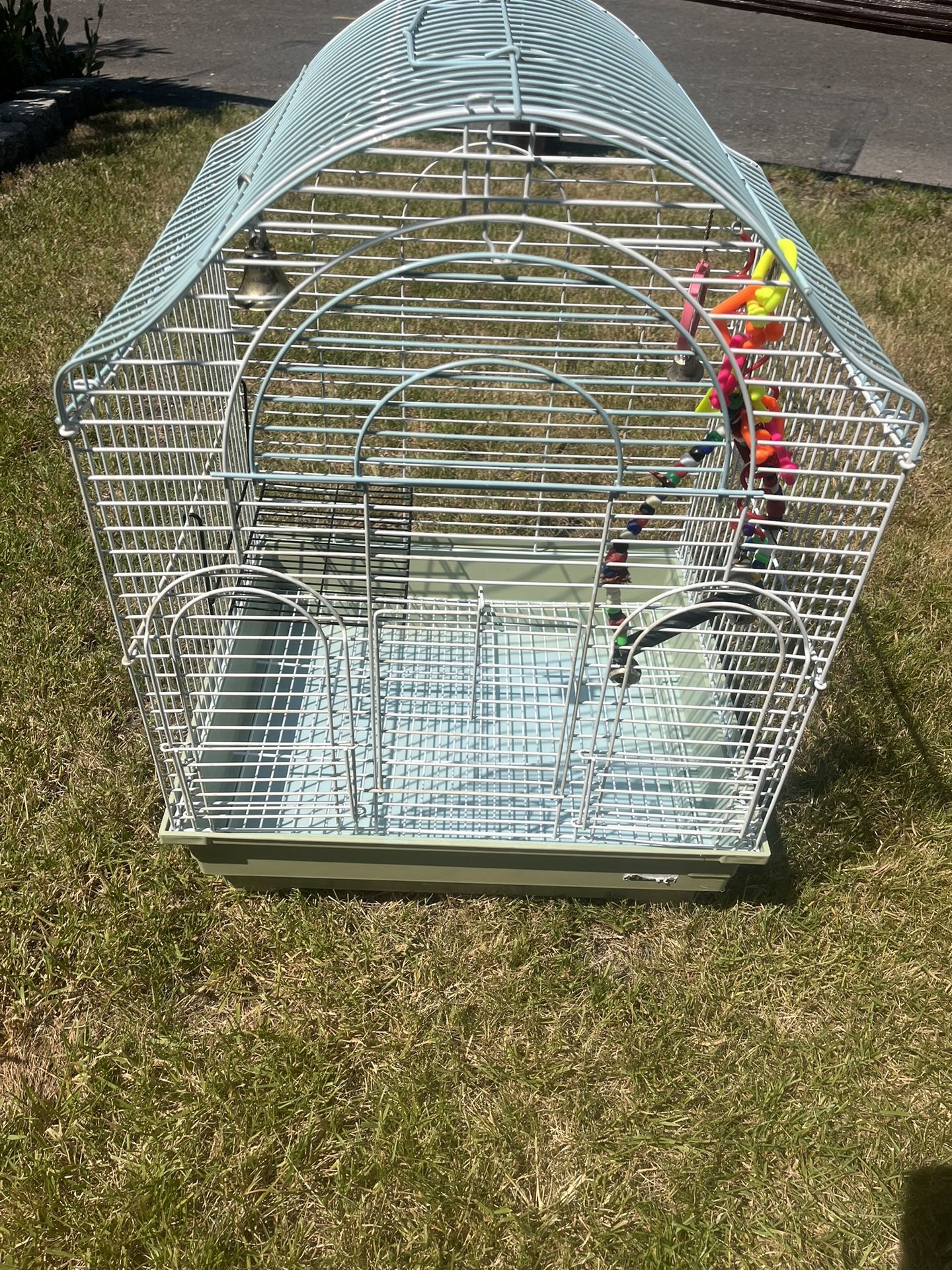 Bird Cage With Toys And Ect Stuff