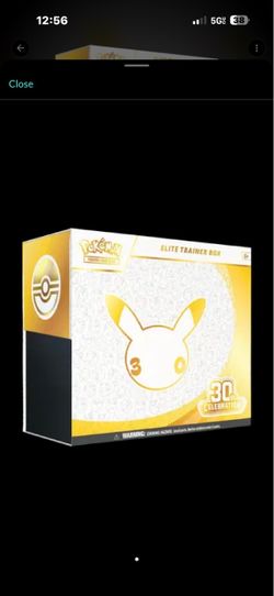 Pokemon 30th celebration etb new