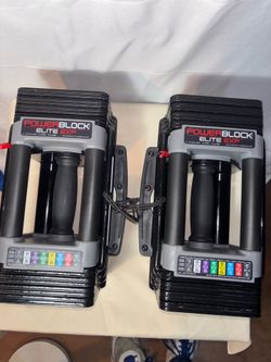 Power Block Adjustable Dumbbells