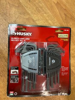 Husky 26-Piece Long Arm Hex Key Set