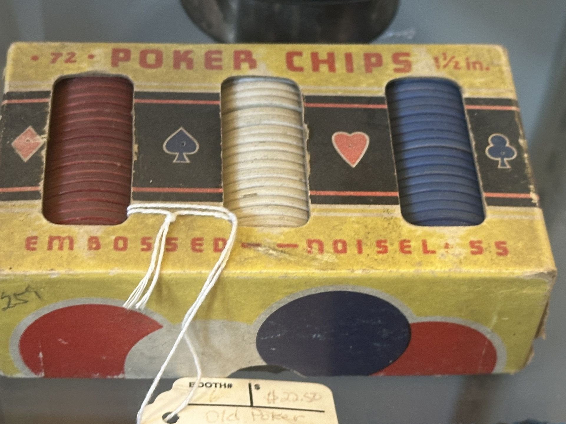 1932 poker chips 
