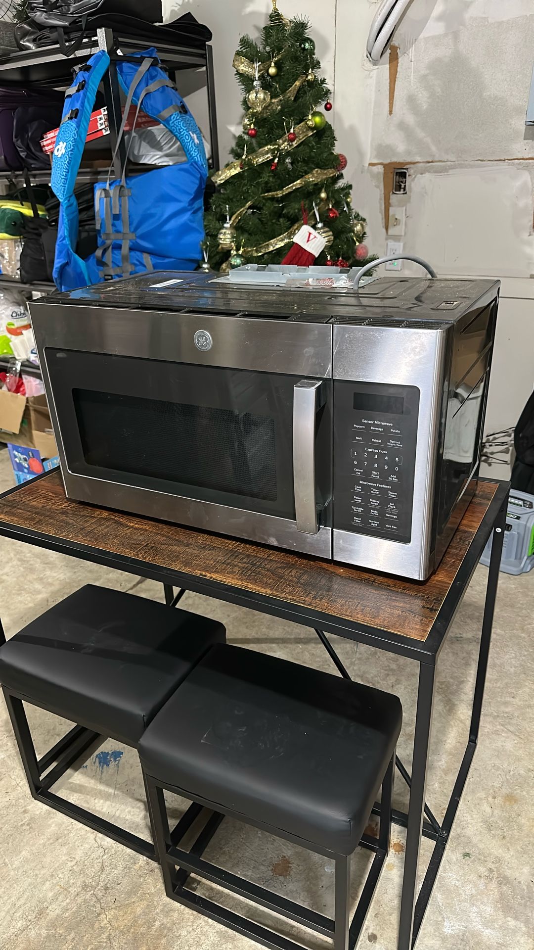 1.9 cu. ft. Over-the-Range Microwave in Stainless Steel with Sensor Cooking