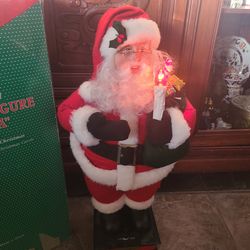 santa vintage animated