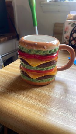 Hamburger mug